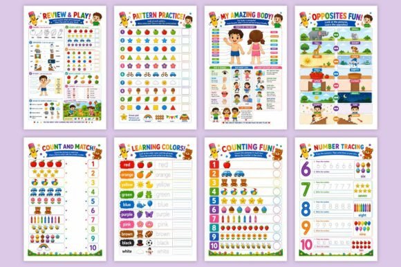 Fun Preschool Workbook: Early Writing, Tracing, and Counting Skills - Image 3