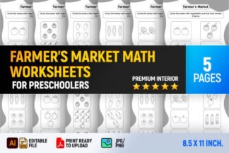 Farmer's Market Math Worksheets